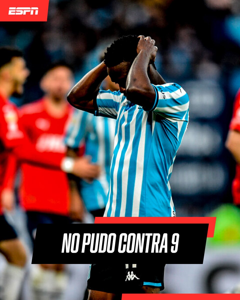 🤝 LA ACADEMIA NO PUDO CON EL ROJO QUE TERMINÓ CON 9 

👉 En el Clásico de Avellaneda, #Racing e #Independiente igualaron 0-0 por la fecha 12 de la #LigaProfesional. 

🟥 Damián Pérez y Federico Vera (I).