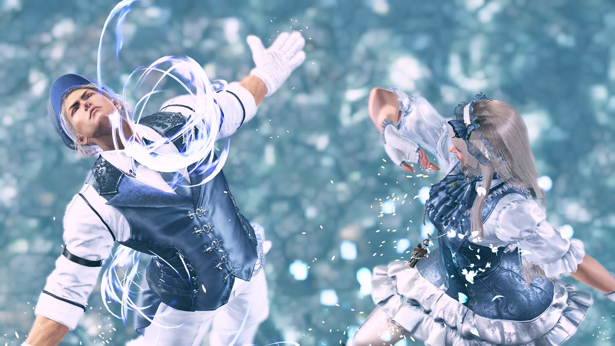 JANPAi_'s tweet photo. Powder Blue 💙

#TEKKEN30th https://t.co/cqoTr7jppG