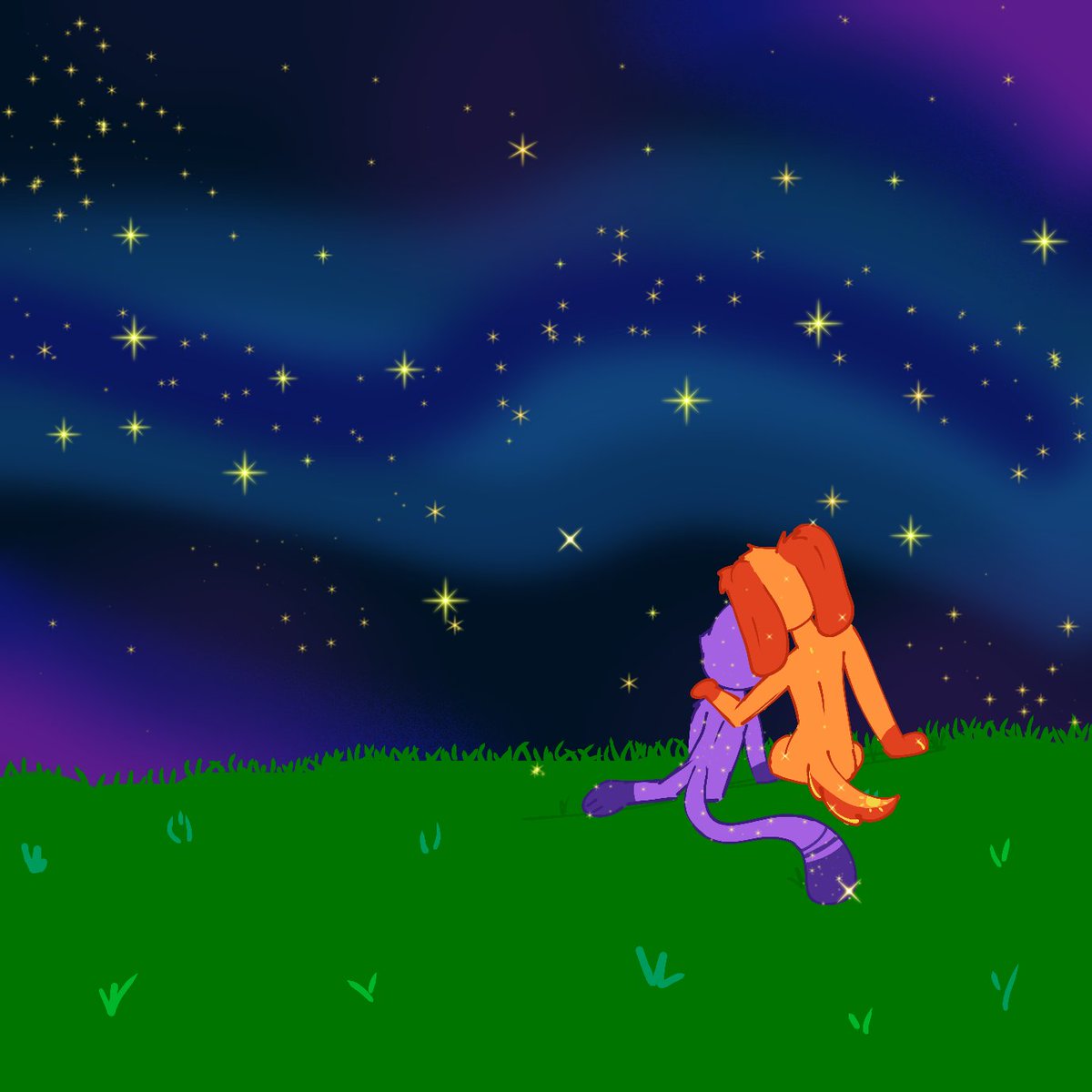 Good night, friend :P
(Yep, I'm still alive) #CatnapDogday #catnap #dogday #nightsky #yay #GnMyFriends