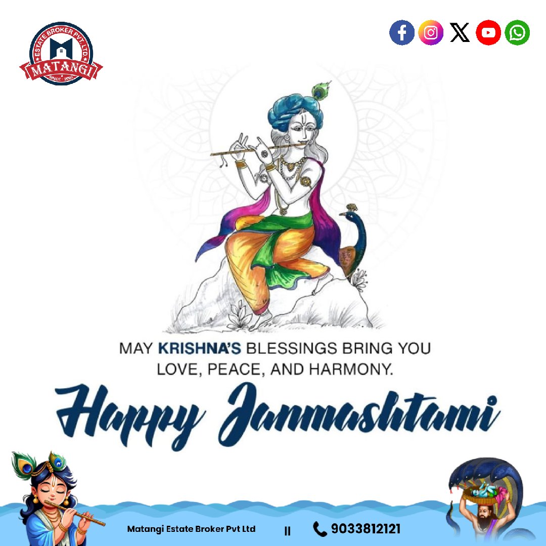 matangibroker's tweet photo. " Happy Janmashtami "

#matangi #janmashtami #loardkrishna #loard #krishna #mathura #dwarka #krishnajanmashtami #ram #vrindavan #realestate #real #estate #buyers #luxury #home #Ahmedabad #mumbai #reels #picoftheday https://t.co/IjarKYH4cD