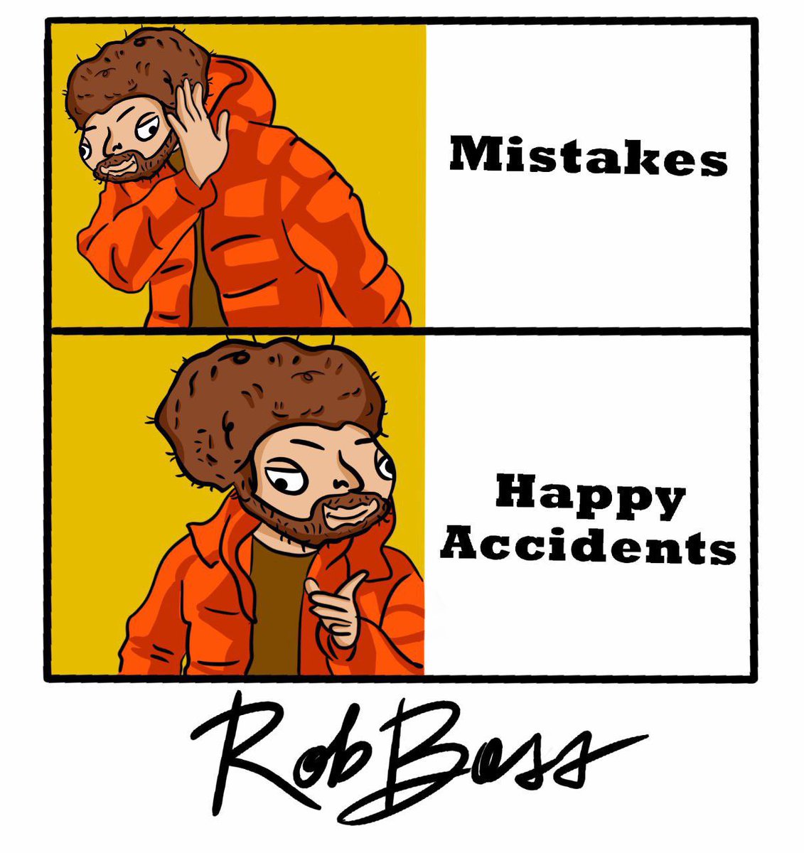 robbossinc's tweet photo. “We don't make mistakes, just happy little accidents. Talent is a pursued interest. Anything that you're willing to practice, you can do.” - $ROSS https://t.co/XqzMK3bZ0H