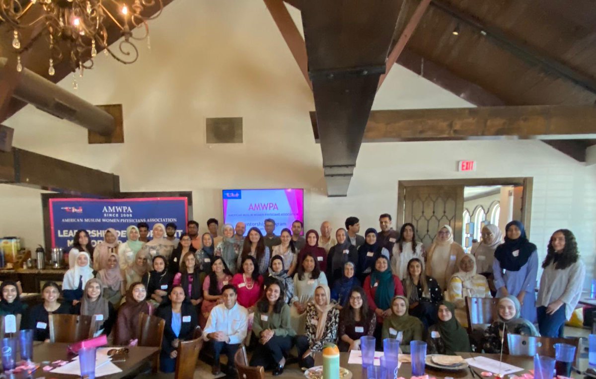 DrIramHussain's tweet photo. Great turnout at the second #AMWPA #LeadershipDevelopment workshop last weekend! 

Wonderful opportunity to mentor the next generation of doctors 🩺🥼

[I spoke on “Time Management” - since my “to do” list is ridiculously long, I should probably take my own advice 😝] https://t.co/bJvusBoMSY