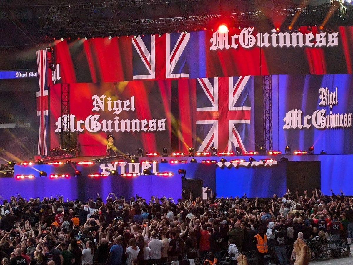 RichYAWC's tweet photo. At some point tomorrow it'll dawn on me all over again, that I saw Nigel fucking M Guinness wrestle . Unreal! #RingOfHonor #AEWAllIn https://t.co/DBrTbEduad
