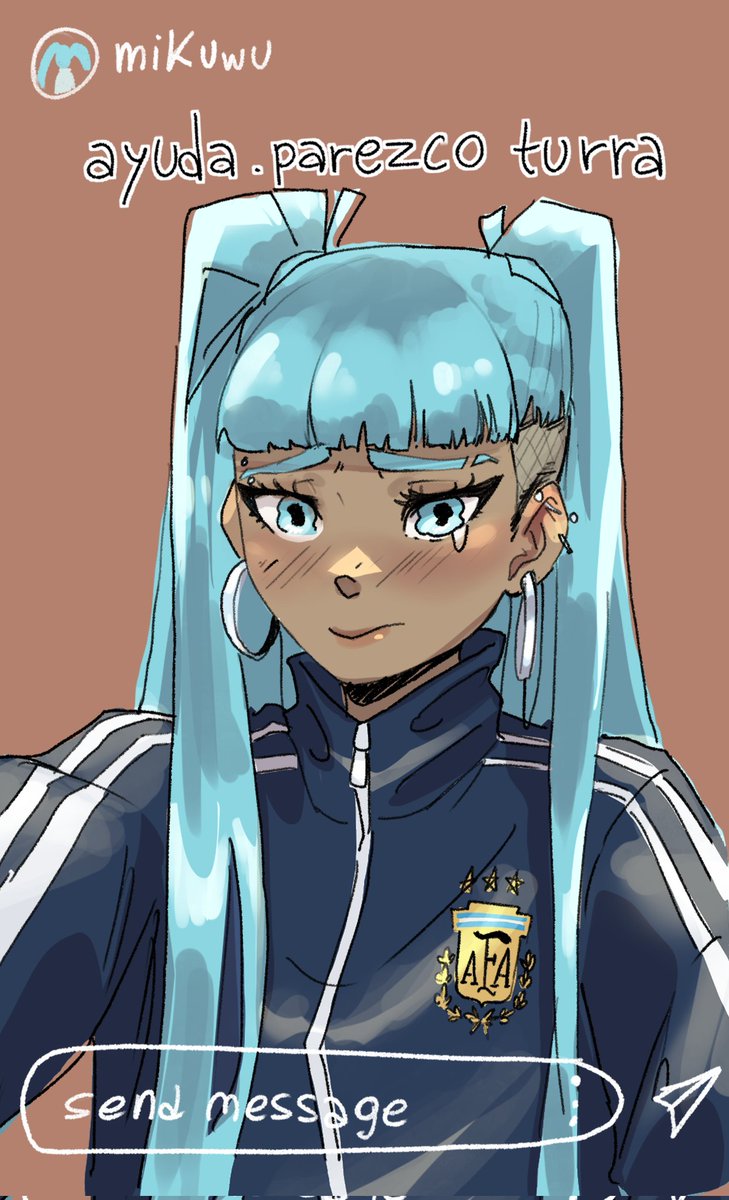 Gonzalo_0k8's tweet photo. La Miku Argentina be like: https://t.co/7LgjiTnTHW