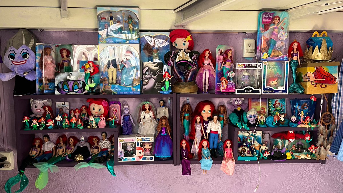 Andiezuko's tweet photo. Va creciendo la colección, poco a poco. 

#LaSirenita #TheLittleMermaid 
🧜🏼‍♀️ https://t.co/OEKtcVZEs5