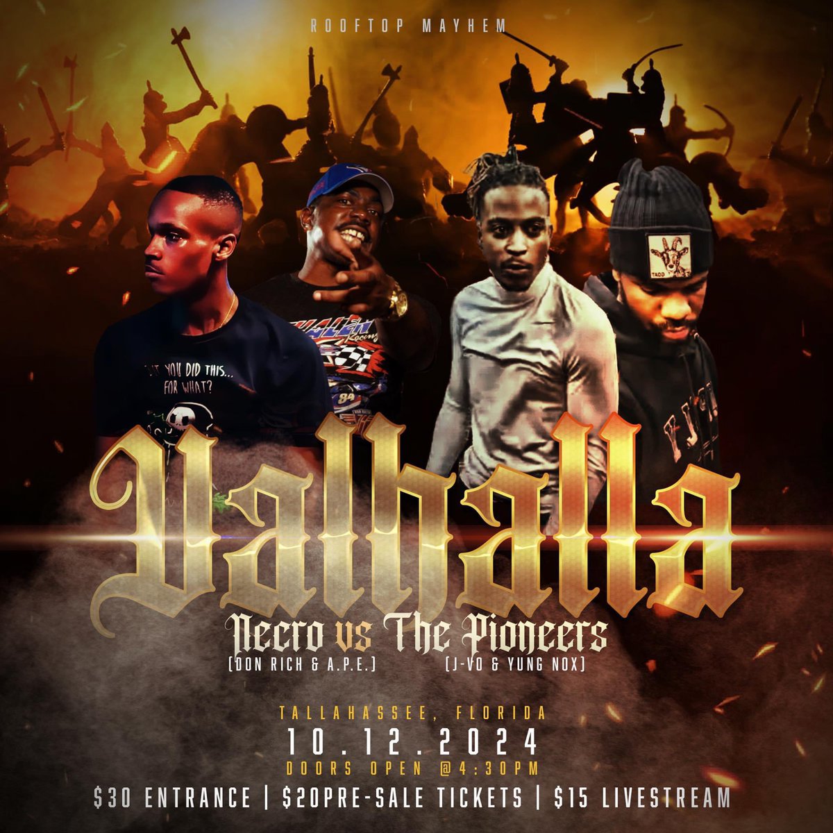 APEfromDa9's tweet image. September: A.P.E 🆚 El Capone
October: NeCro 🆚 The Pioneers
November: A.P.E 🆚 Commando
December: A.P.E 🆚 🤫🤫🤫

#SWDM🌻🦍
#ZooWorldWide
#DaBloccWay
#WeDa9