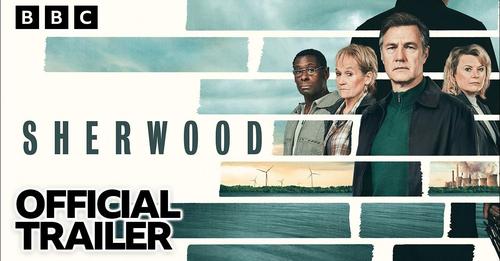 Bluebeatbabe's tweet photo. A real slow burn to Sherwood@ BBC returning with a 'dark' edge of old 'wounds' (history) &amp; 'drug' related angst. Newsreel footage of industrial decline &amp; the onslaught of modernism via redevelopment &amp; disaffected youth with an axe to grind. Defacing a Lowry is bloody sacrilege❤️ https://t.co/tZqCLLEP6F