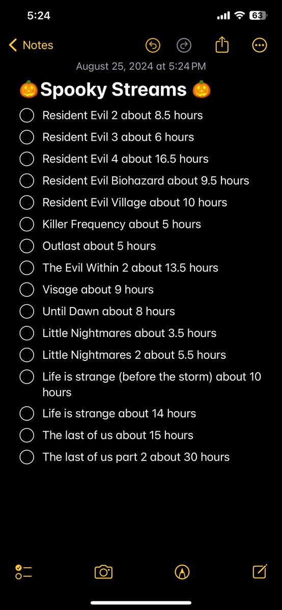 How are we feeling about upcoming streams 🎃🤨🤔