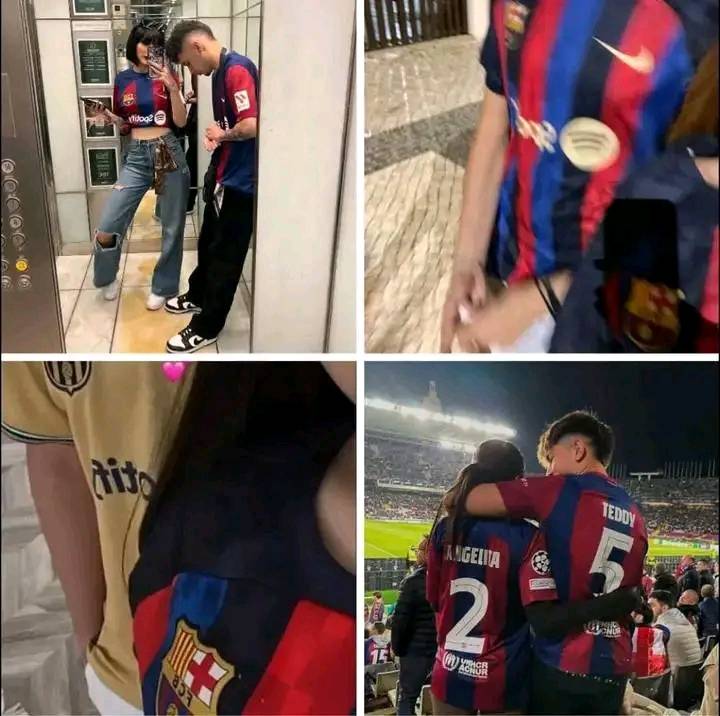 Tu y yo amando al Barça💙❤️