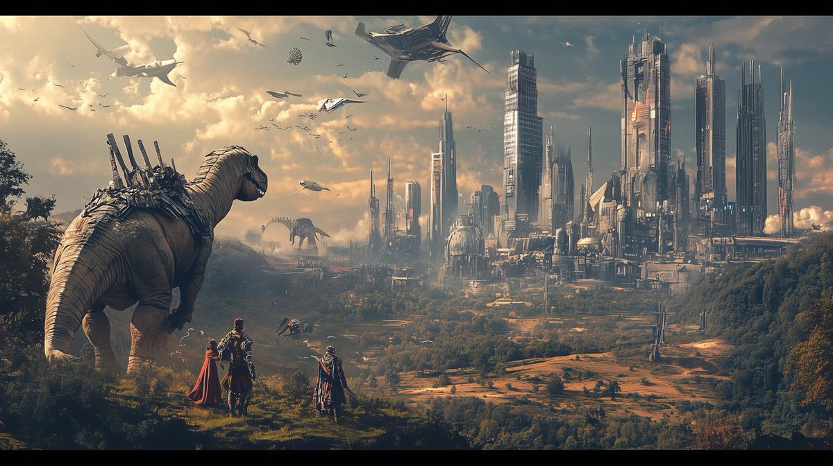 scificadre's tweet photo. Time is unraveling in this strange pocket of the universe. Watch as different eras collide in a surreal landscape. #TemporalAnomaly #SciFiMystery

#TemporalAnomaly #TimeTravel #SciFiArt #AlternateReality #SpaceTime #SciFiLandscape #TimeWarp #CosmicPhenomena #SurrealSciFi https://t.co/IGOkoLNh1V