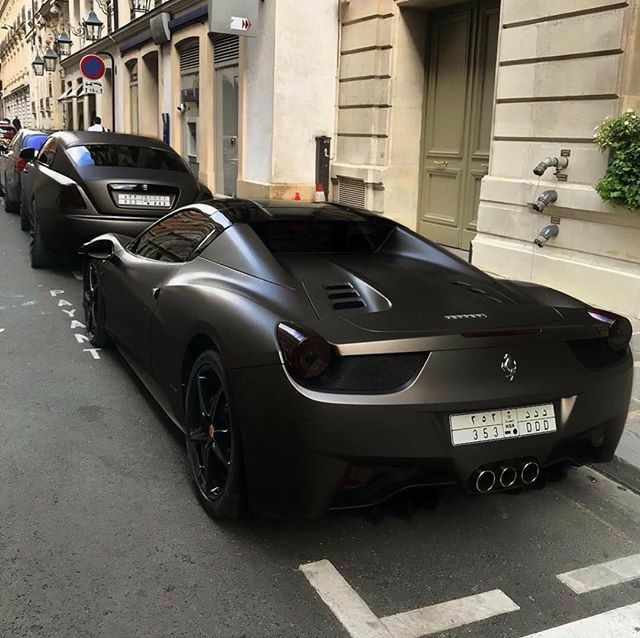 Auto_Porn's tweet photo. matte black perfection. https://t.co/zkpIVksG3D