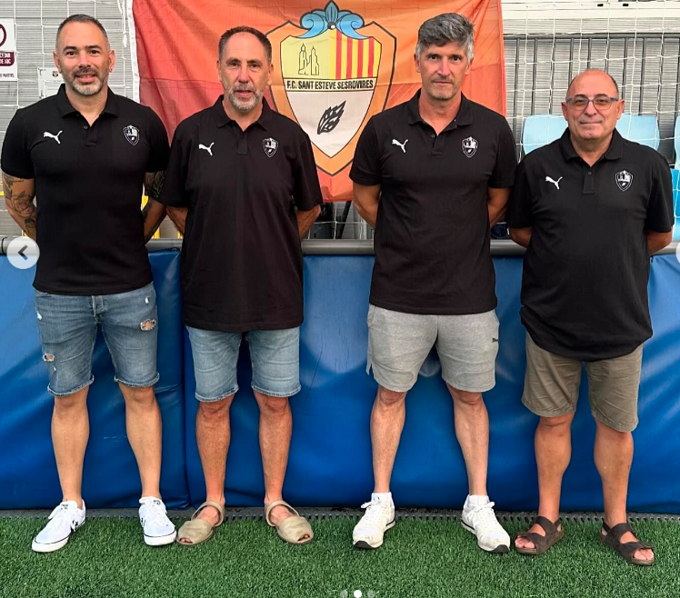 Iniciem la temporada 24-25 presentant l'staff tècnic.
Juanjo Hernández, renova 1 temporada amb un projecte engrescador. Amb ell, en Diego Lebrón de 2n ent. i el delegat Magi Bonzoms. I s'incorpora en Javi Bascuñana a la metodologia. 
<a href="/FCF_CAT/">Federació Catalana de Futbol</a> 
<a href="/regionalfutbol/">RegionalFutbol ®</a> 
<a href="/FutbolCatalunya/">futbolcatalunya.com</a>