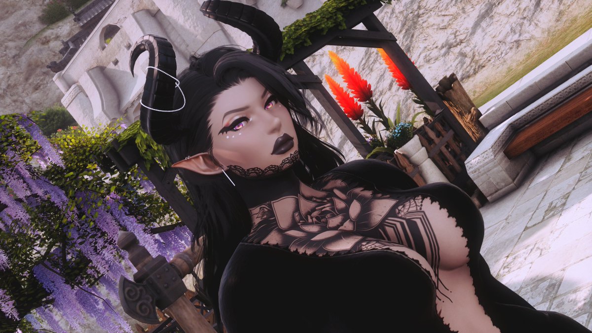 Esraffxiv's tweet image. I made a sculpt and makeup for my middie. #ffxivgpose #FINALFANTASYXIV #GPOSER #ffxivmidlander #ffxivhyur