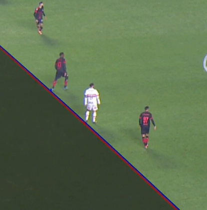 SaoPauloMiIGrau's tweet photo. simplesmente 0,000000001cm anularam o gol do calebe https://t.co/Nj8mpGp6px