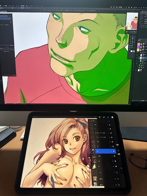 おはようございます〜からの〜
おやすみなさい🥱

人工レンズに慣れるのは描くのが一番と思ってるのですが…すぐに涙ぶわーですわ😭
ぼちぼちゆっくりリハビリやります✍🏻✍🏻✍🏻

今日はここまで… 