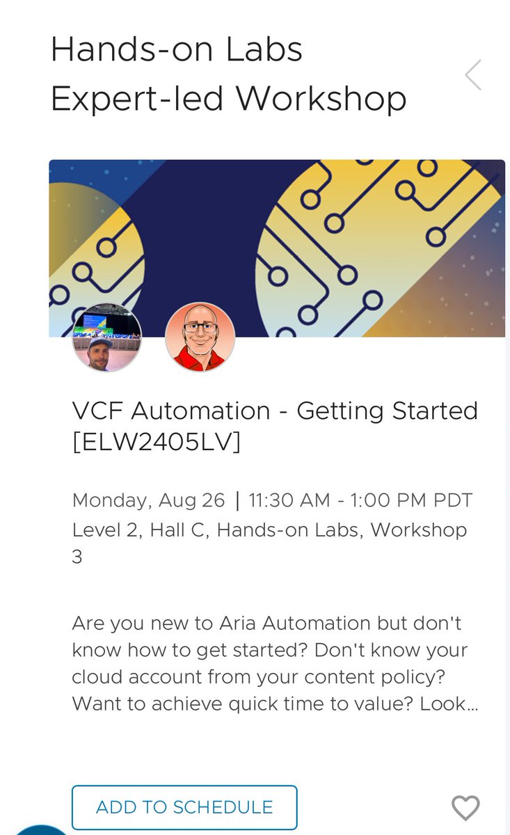 VMwareHOL's tweet image. Get ready! #VMwareExplore 2024 starts tomorrow. Visit us at The Venetian, Level 2, The Hub, Hall C. Our Self-paced Labs are packed with over 60 new titles. Ready to dive into topics like machine learning and VCF Automation? See you there! 🚀 #VMwareHOL

bit.ly/Aug25TW