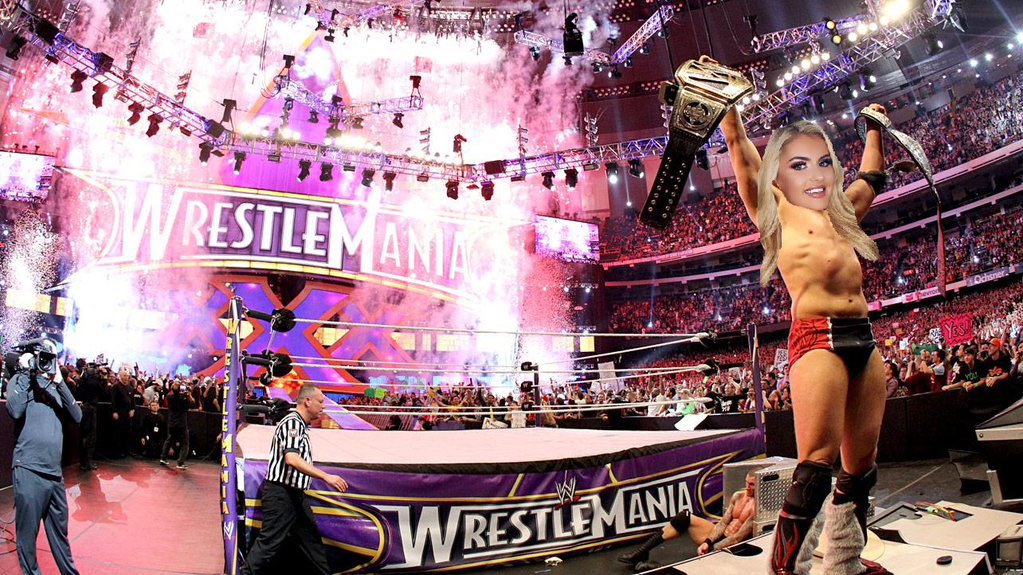 JamesScottLong's tweet photo. The first is an edit I made on ms paint 7 years ago, now we don't need to do this as @MariahMayx has won a world title in WEMBLEY 

I'm so proud and happy for her as she worked so hard for this and deserves it so much (1/2) https://t.co/tDdg8kEwQf
