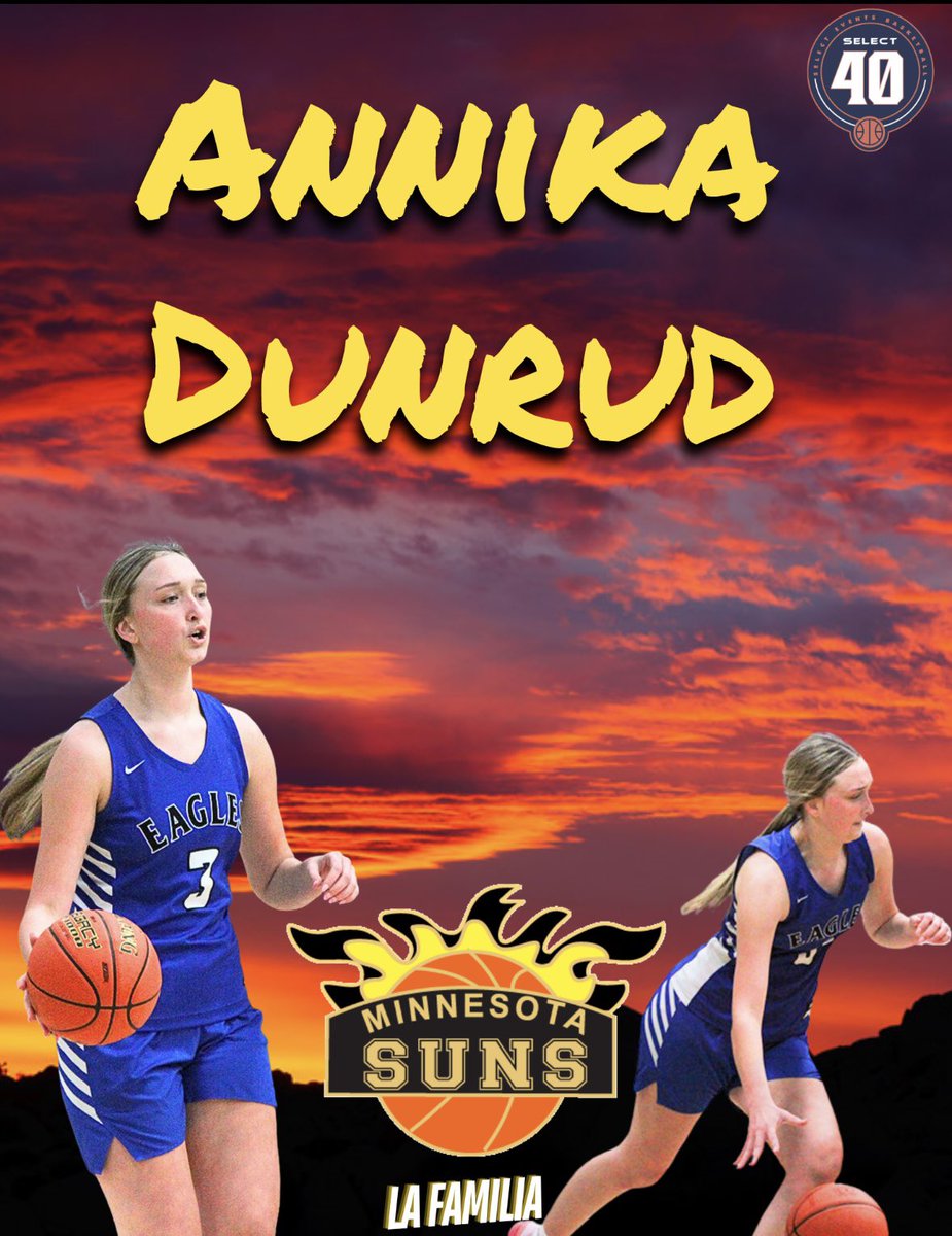 Coach Dre Jefferson (@drejtcelite) on Twitter photo 6’1” Versitle forward <a href="/AnnikaDunrud26/">Annika Dunrud</a> is joining the family for 2025. Can shoot it, pass it, and is a great rebounder. Smart player that uses her incredible length so well defensively. Welcome to the Suns Annika. Let’s work 🫡 6’1” Versitle forward <a href="/AnnikaDunrud26/">Annika Dunrud</a> is joining the family for 2025. Can shoot it, pass it, and is a great rebounder. Smart player that uses her incredible length so well defensively. Welcome to the Suns Annika. Let’s work 🫡