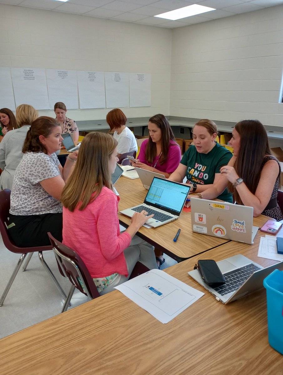 What a #reflective afternoon with our amazing <a href="/BGESTEM/">Ball Ground STEM Academy</a>  teacher leaders digging into data. Data-driven decision-making is a #critical #tool to enhancing student success &amp; achievement. <a href="/CherokeeSchools/">Cherokee Co. Schools</a>
