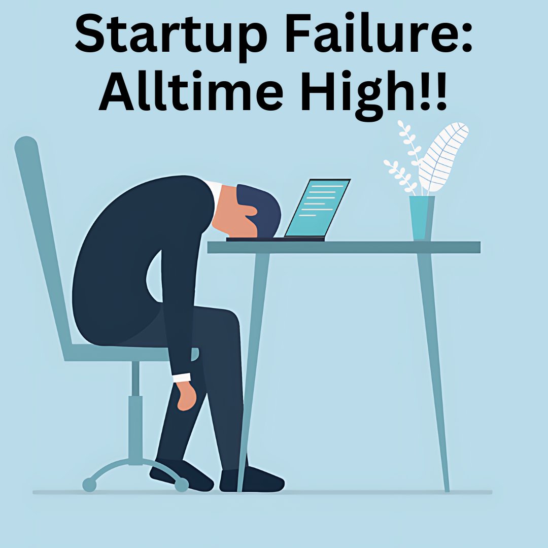EDIS_SG's tweet image. Startup failures at an all time high!! Founders are burning through cash raised during past booms. This threatens millions of jobs and could impact the broader economy in tech centers from Silicon Valley to Singapore. Worrying. 🤔 #Tech #WhatPYisReading

loom.ly/f8n1nrk