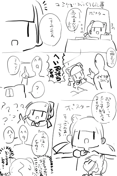 コミケでポスター欲しがる人がいてあげたけどどうなったんだろなって思った話。なの! 