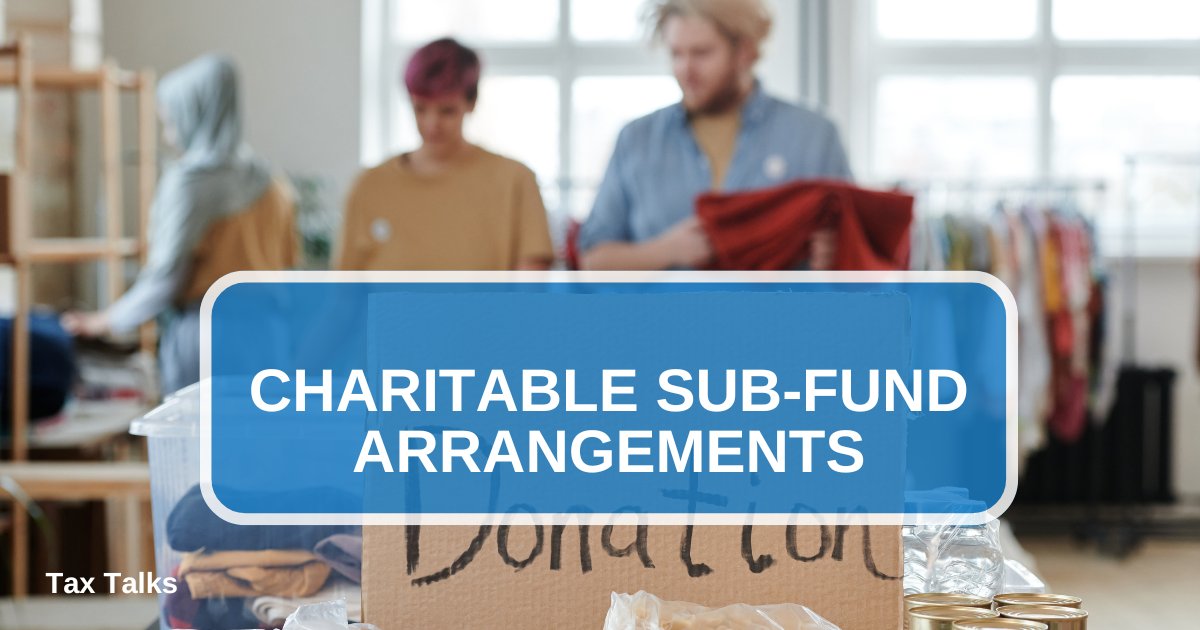 TaxTalksAU's tweet photo. Looking to make an impact without the complexity of starting a charity? 🌟

In our latest podcast, we dive into charitable sub-fund arrangements with expert Darren Fittler from Gilbert + Tobin. 

https://t.co/SiYWkF6NLx

#Charity #GivingBack #TaxBenefits https://t.co/XDoMCql8tt