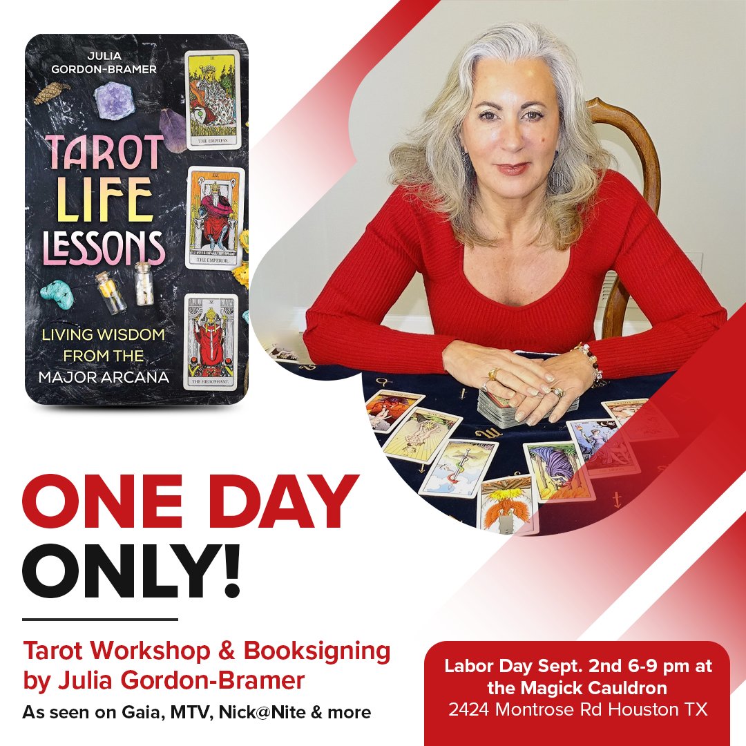 JGordonBramer's tweet photo. Since X won't let me advertise, I'll just keep posting this regularly and hope some tarot people in Houston see it:
#Houston #TX #Texas #Tarot https://t.co/HIbohXVXAr