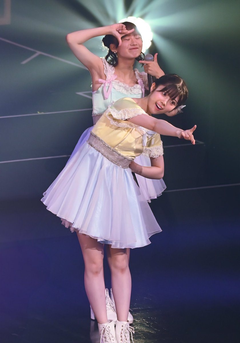 taka_12_05's tweet photo. まこちりさちゃん
#坂下真心
#坂本理紗
#NMB48SummerLIVE2024
#2nd_night
#Zepp_Osaka_Baysid
#NMB48_カメコ https://t.co/dY1vuneE02