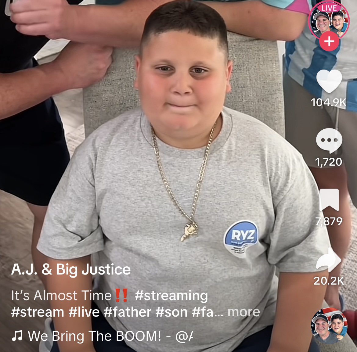 The Rizzler has a RYZ zyn shirt. He is untouchable. He’s approaching his final form.