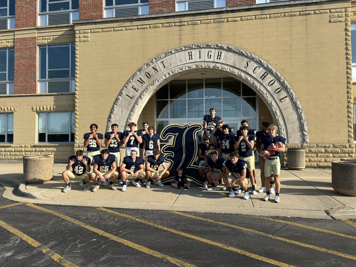 All 3 Hayes boys photobombed the senior pics! Proud of this group and lucky to have had them in the classroom 💯 #WeAreLemont