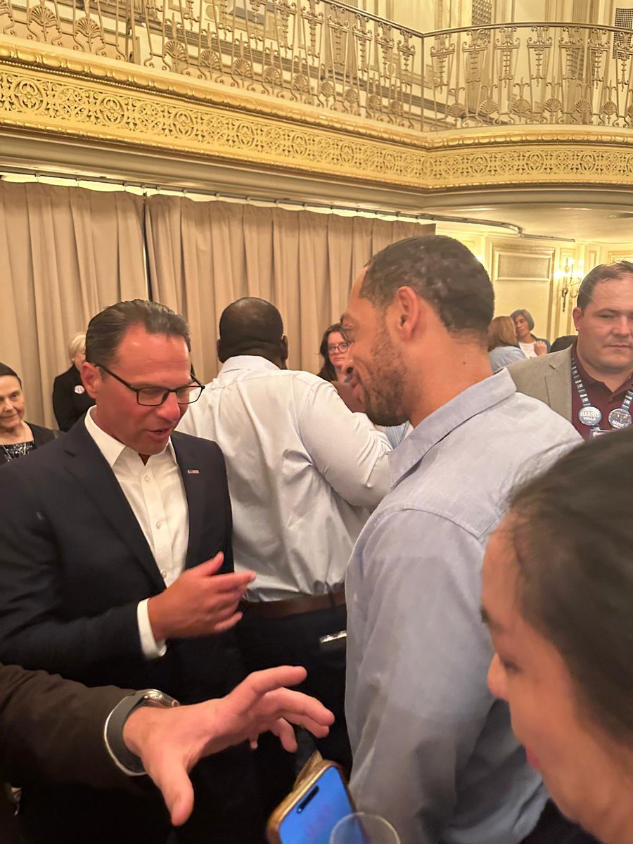 What an amazing DNC week meeting officials all across the United States.