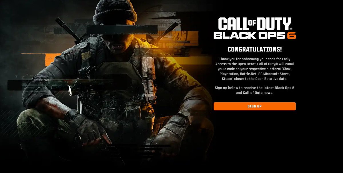 ItIsBrito's tweet image. LEGIT AF. THANK YOU BRO #BlackOps6 #BETACODES #BO6 #BETA