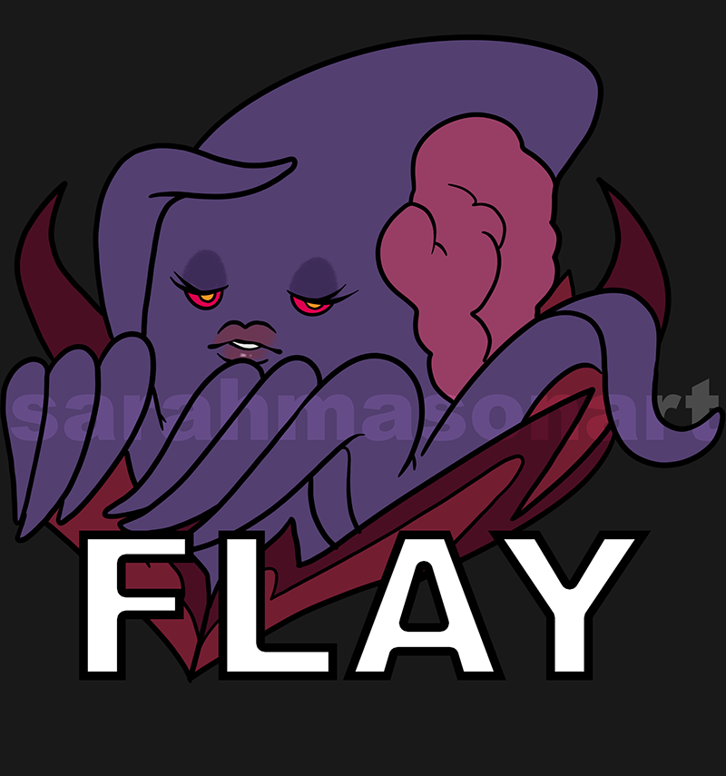 SarahMasonArt's tweet image. Flay, Queen.. Flaaay~