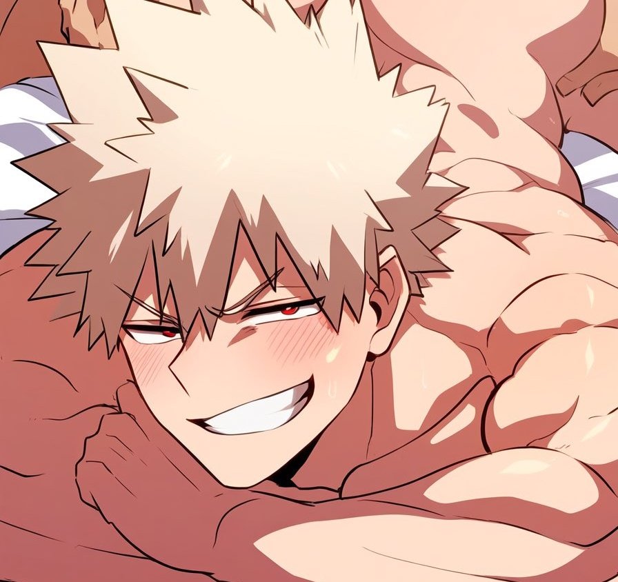 🧡 y 🔁 : Para saber 3 cosas que Bakugo piensa de ti 

╭◜◝  ͡  ◜  ͡  ╮     ╭◜◝  ͡  ◜◝
(                   )     (                    )
╰◟◞  ͜  ╭◜◝  ͡ ◜  ͡  ◝ ◞◟◞ ╯
 　 　  (                       )
 　　    ╰◟◞   ͜   ◟◞ ╯
 　 　　　○
 　 　　⠀⠀⠀ｏ