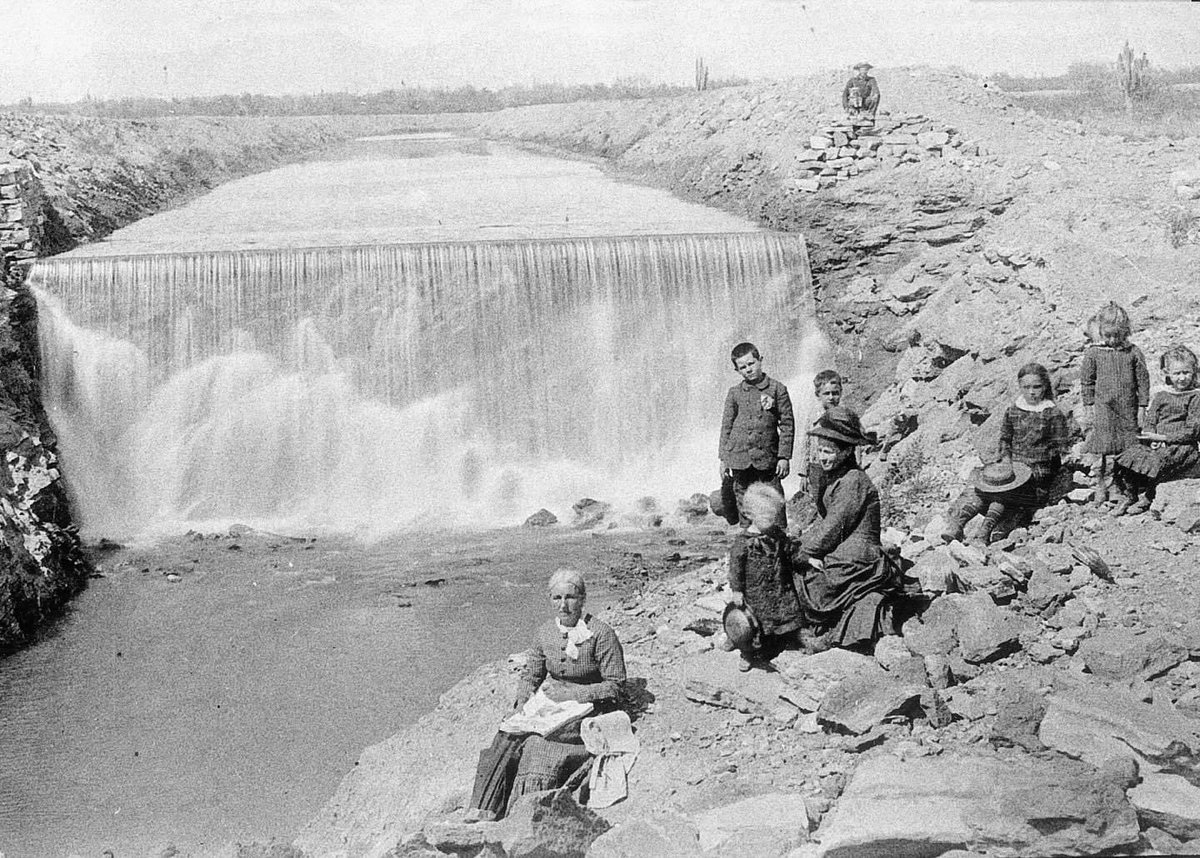 realfuturephx's tweet image. #saltriverproject #srp #arizonafalls #arizonacanal #srptrails #srphistory