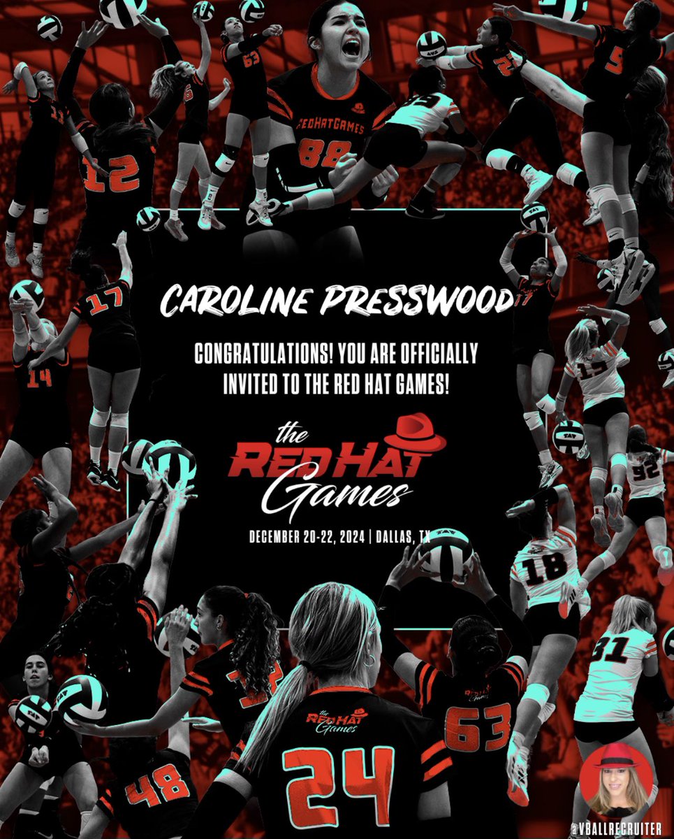 CarolinePressw1's tweet photo. Excited to announce that I have been invited back to the Red Hat Games this year!! Can’t wait to compete and show what I got! https://t.co/pioC2LqUrD