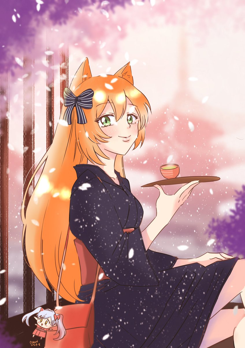 Decided to make a quick art for the animaga digital art competition to contribute to the number of entries. The event was wonderful! 

This is one of the animaga mascots. The other one is in the form of a chibi plush keychain.