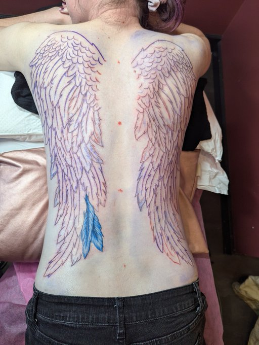 Got my first tattoo! I still have two more sessions left, but I'm already super happy with it!  #tattoo<a href="/tag/tattoo"class="tags"><span>#tattoo</span></a><a href="/tag/ink"class="tags"><span>#ink</span></a>