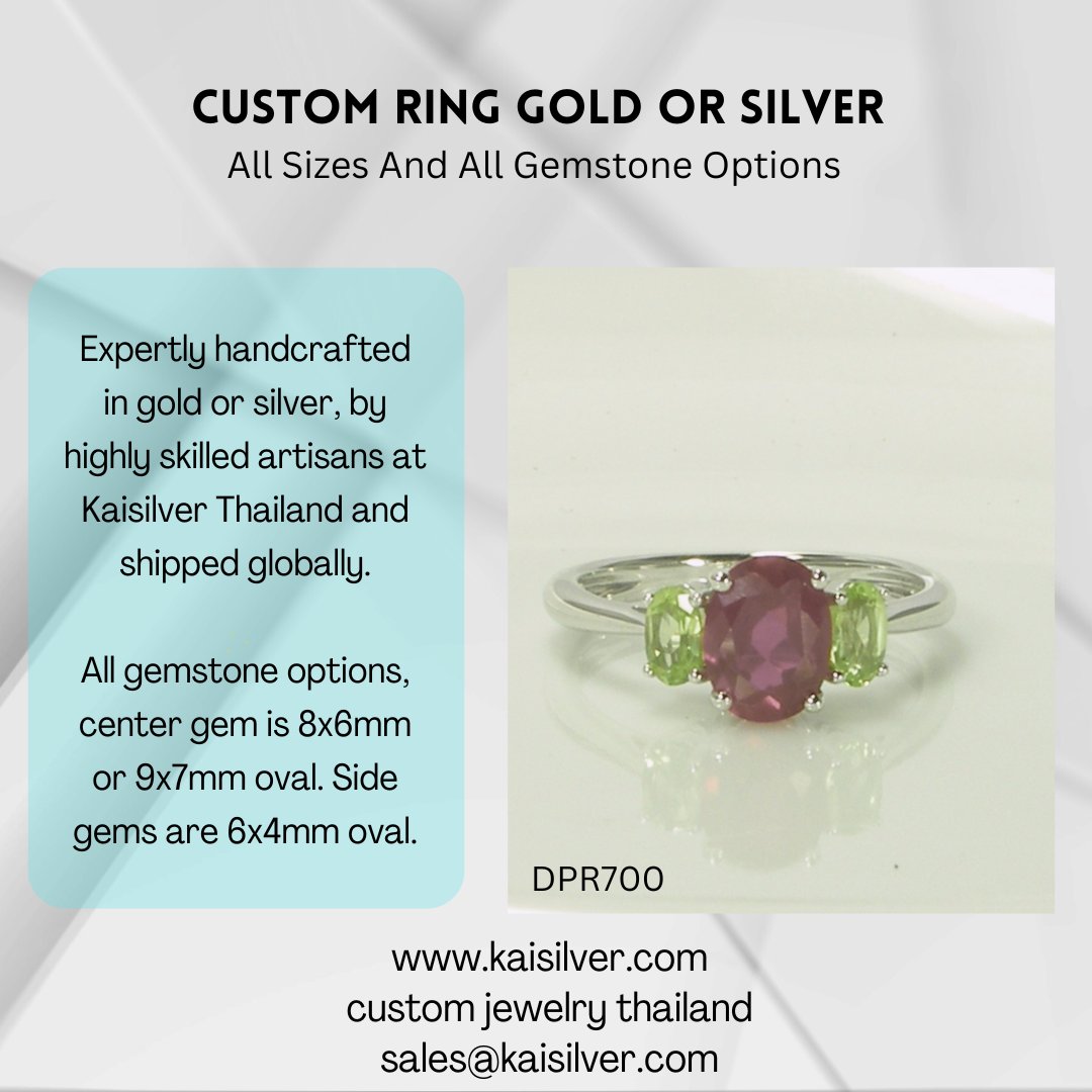 RampzM's tweet image. Expertly crafted by highly skilled artisans at Kaisilver Thailand, shipped globally. This gemstone ring can be ordered with gems of your choice in gold or silver. A Kaisilver ring, suitable for all occasions. #gemstonering #kaisilver ... Info: rings.kaisilver.com/dpr-gold-rings…