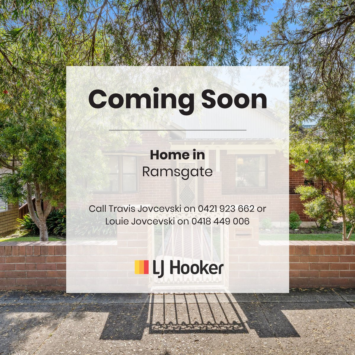 Home in Ramsgate
Call Travis Jovcevski on 0421 923 662 or Louie Jovcevski on 0418 449 006
LJ Hooker Hurstville

#LJHooker #LJHookerHurstville #LJH #BeBetterDoBetter #Hurstville #LouieJovcevski #YuenChingMok #GengisKokden #LingfengZhou #TravisJovcevski #comingsoon #ramsgate