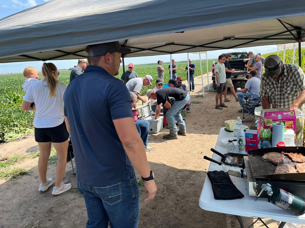 Great Beck’s Choice Corn Plot Tour/Lunch with dealers and customers around Goehner and Holdredge, NE the last couple days!  Looking at current standouts, and experimental hybrids that have potential to be added to the lineup for 2025!  We have the best 100% of the operation seed