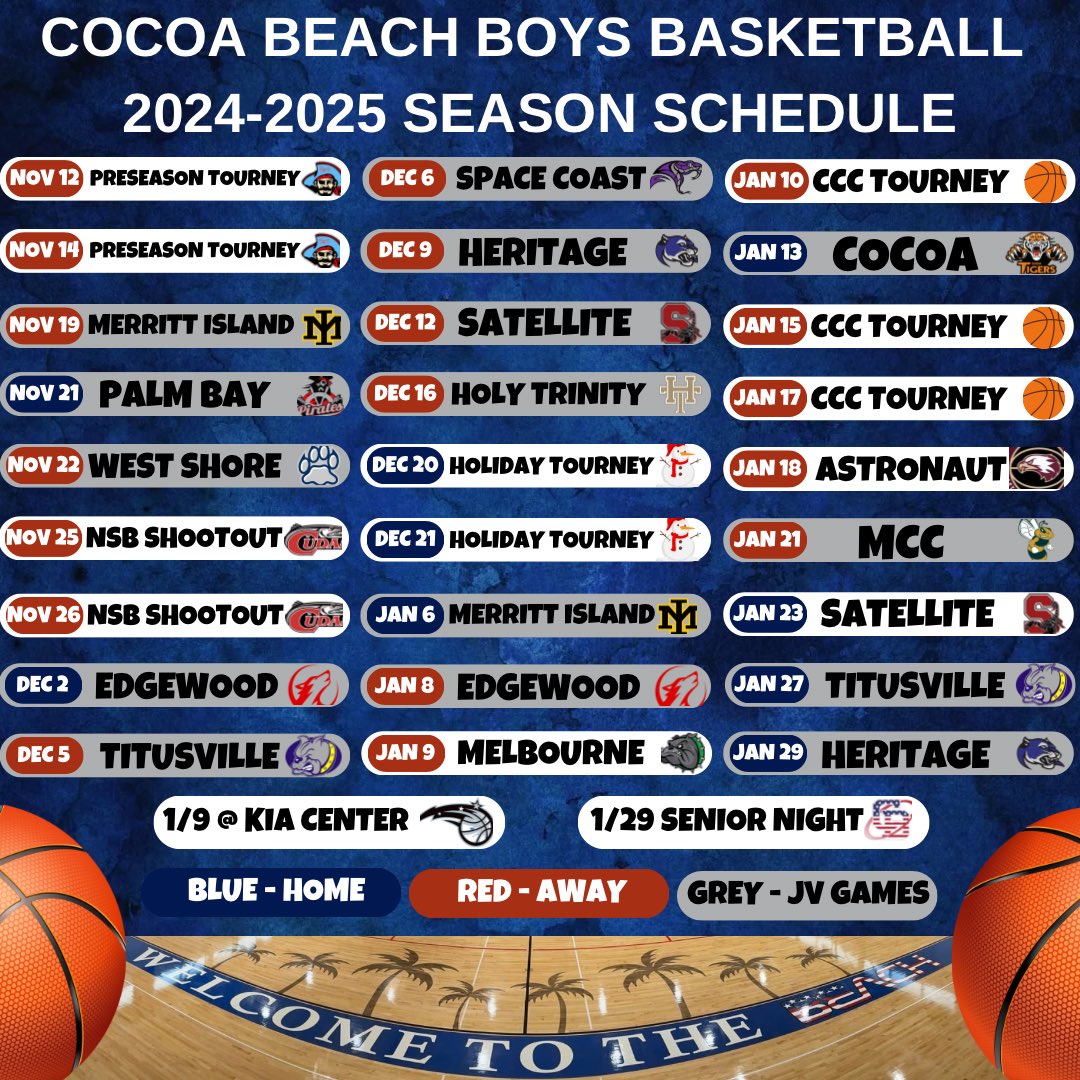 Cocoa Beach Boys Basketball tweet media