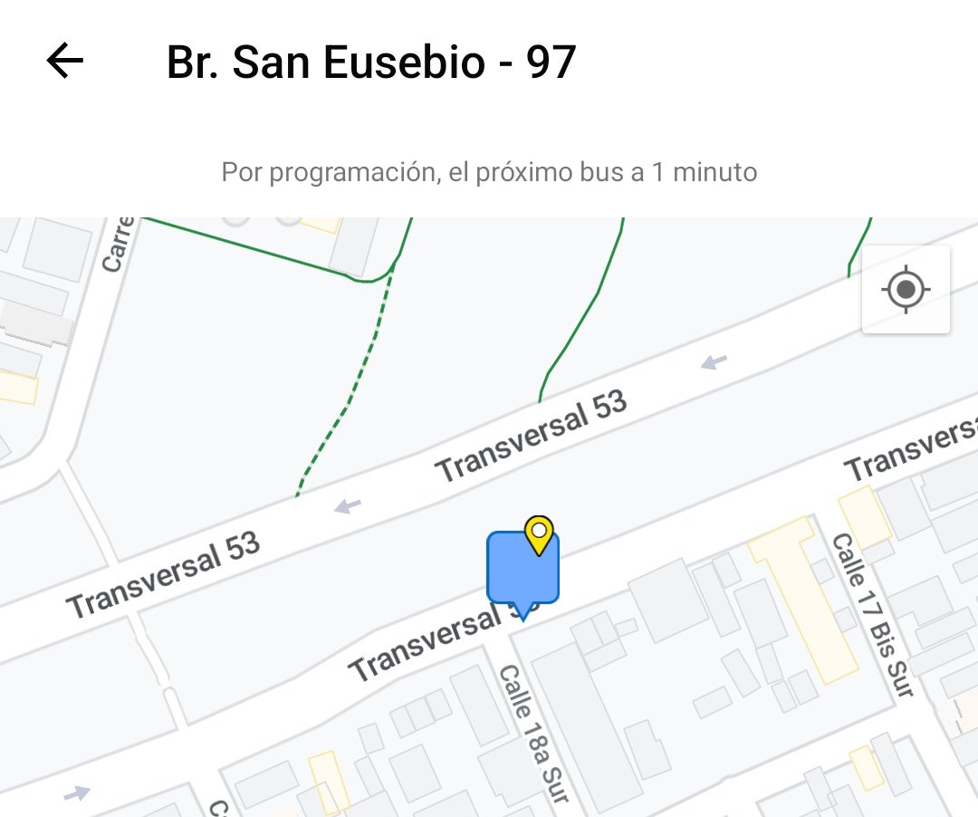 Sres. <a href="/sitpbogota/">sitpbogota</a> <a href="/TransMilenio/">TransMilenio</a> <a href="/Bogota/">Alcaldía de Bogotá</a>  ¿Cuál es el sentido de mostrar "por programación" cuando nunca es seguro si hay un bus? Pueden pasar horas sin que pase uno, ¡ese anuncio no sirve de nada!