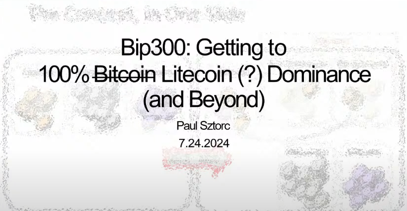 bogdanoffig's tweet photo. Would you like to see Drivechains BIP300 activated on Litecoin? 🚘⛓️

Some are calling it Sol/Eth killer, and some are skeptical of it; we are already seeing some debate among Litecoin enthusiasts whether #Drivechains should be activated on #Litecoin first or not.
(1/5)🧵