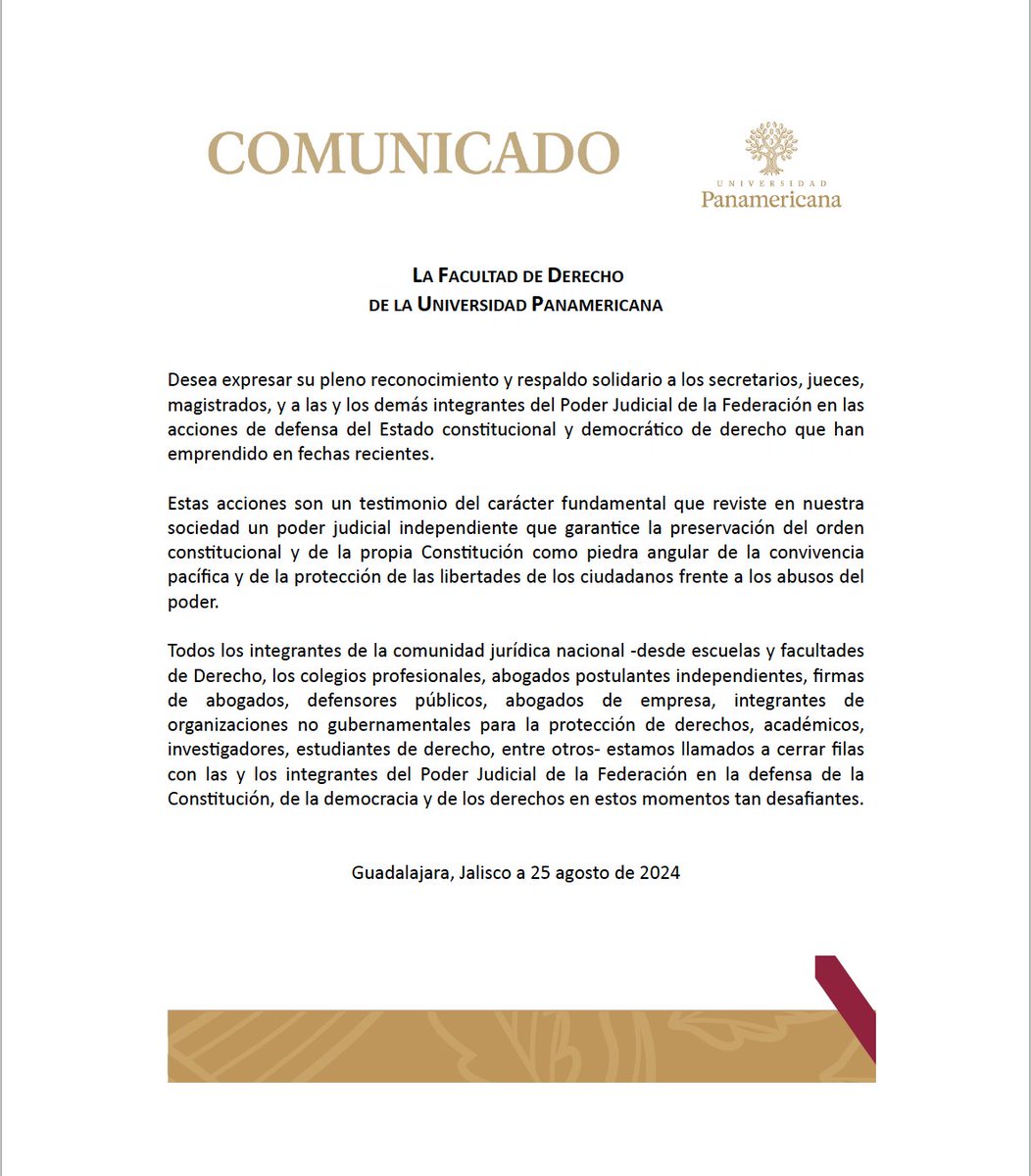 Facultad de Derecho UP Guadalajara (@derechoup_gdl) on Twitter photo 
