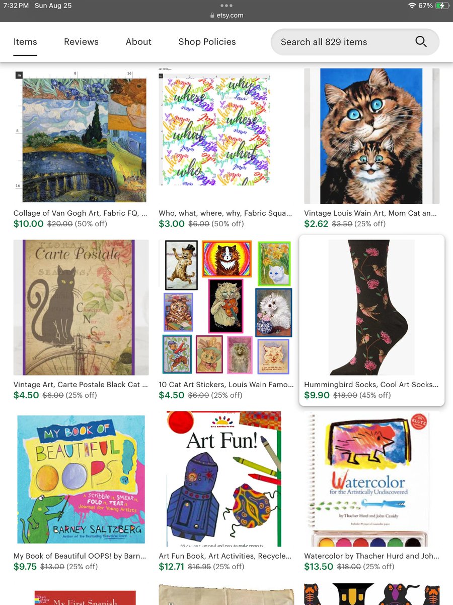 feralartist's tweet image. Sale. sale. sale.
And it’s now. #art, #artobjects, #artbooks, #artapparel,
#artfabric
etsy.com/shop/Feralarti…