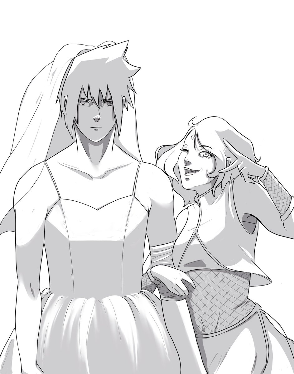 what bet did sasuke lose?
#wip #sasusaku