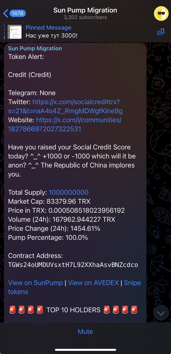 $CREDIT lol 50% top 10 holders