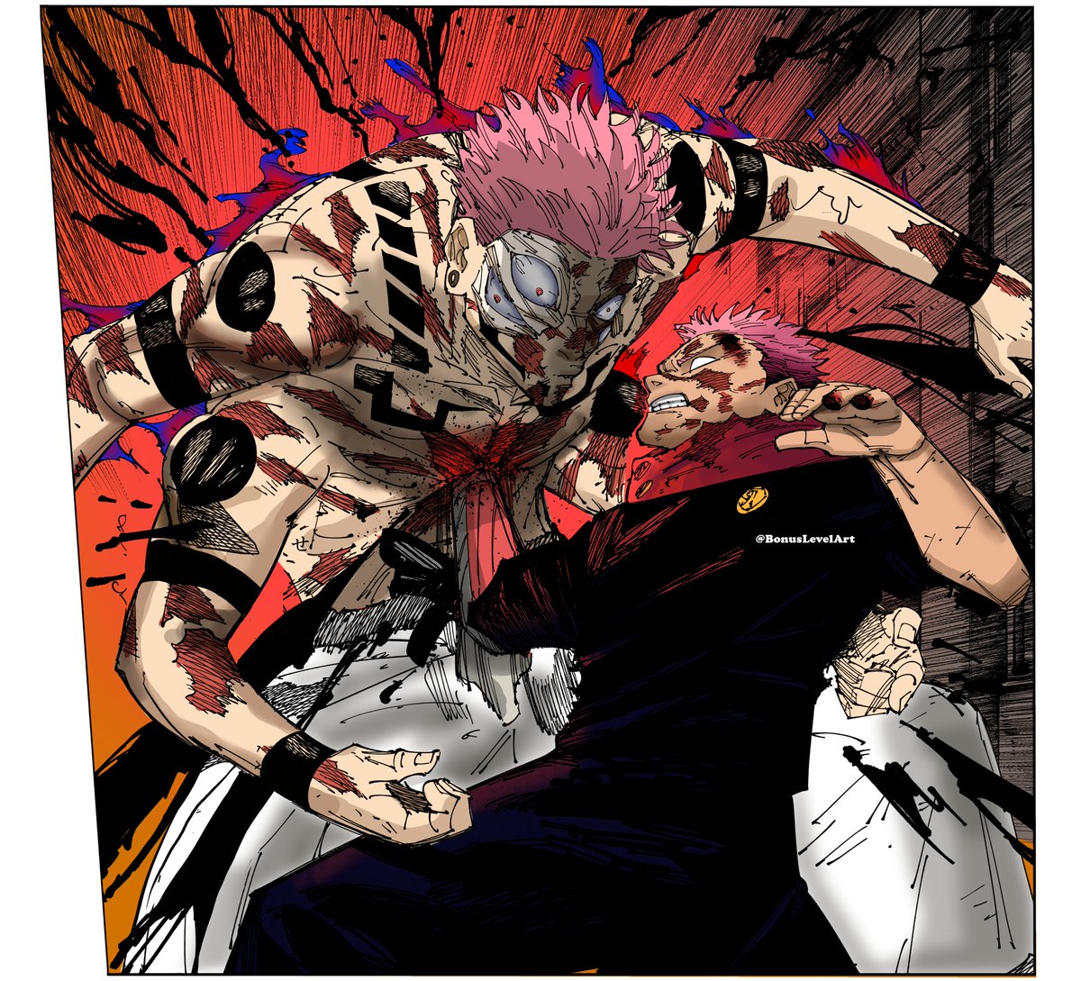 Black Flash
Jujutsu Kaisen [Chapter 267]
Cleaned by <a href="/9taiju/">夢</a>
Coloured by Me
#jjk #JujutsuKaisen #jjk267 #manga #mangacolor