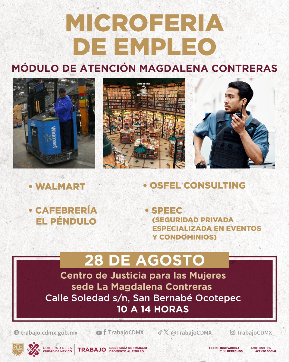 Servicio Nacional de Empleo CDMX tweet media